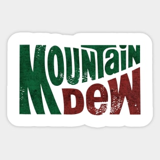 Vintage Mountain Dew Sticker